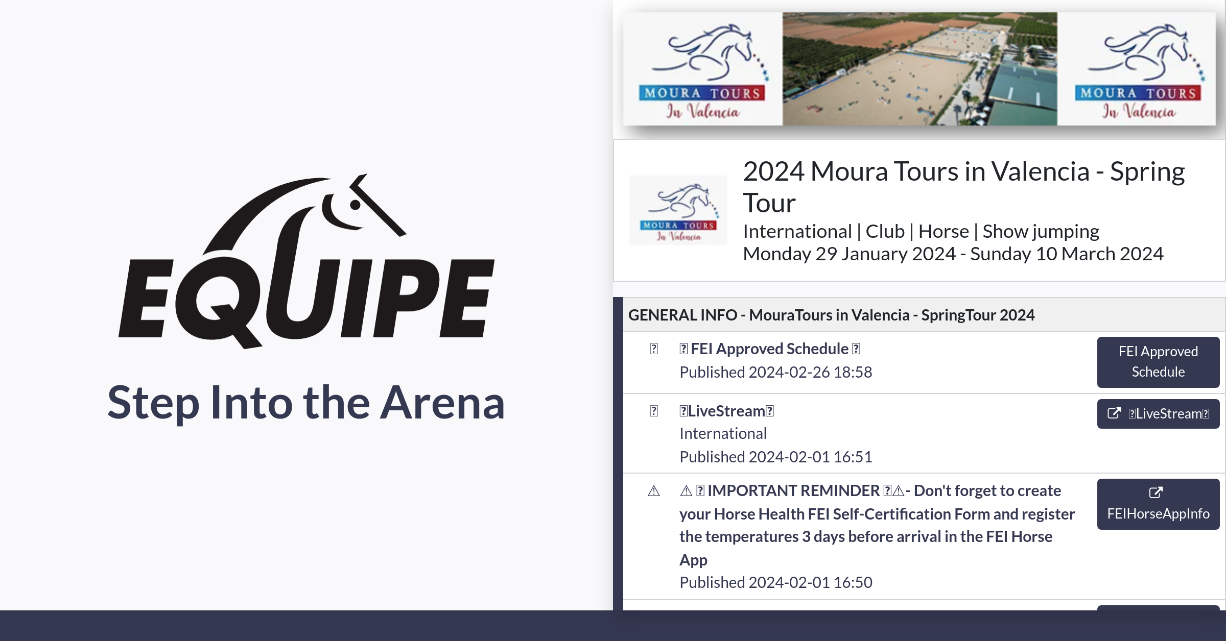 2024 Moura Tours in Valencia Spring Tour